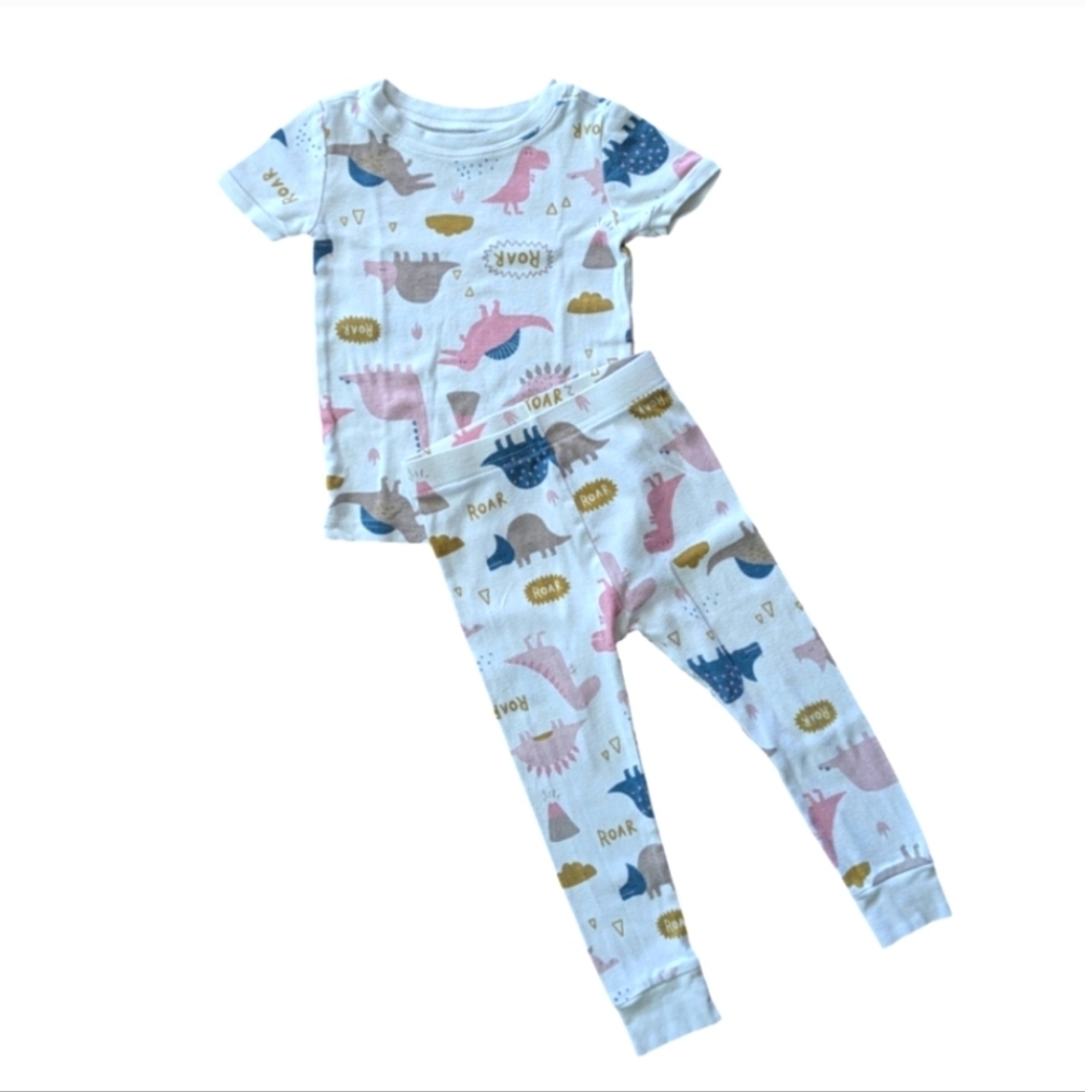 ON Dinosaur Roar Pajama Set - Size 2T